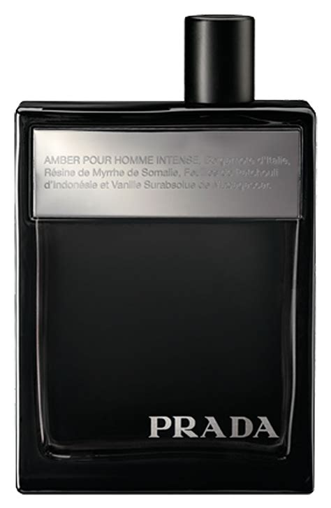 prada amber pour homme eau de parfum intense spray|Prada amber intense discontinued.